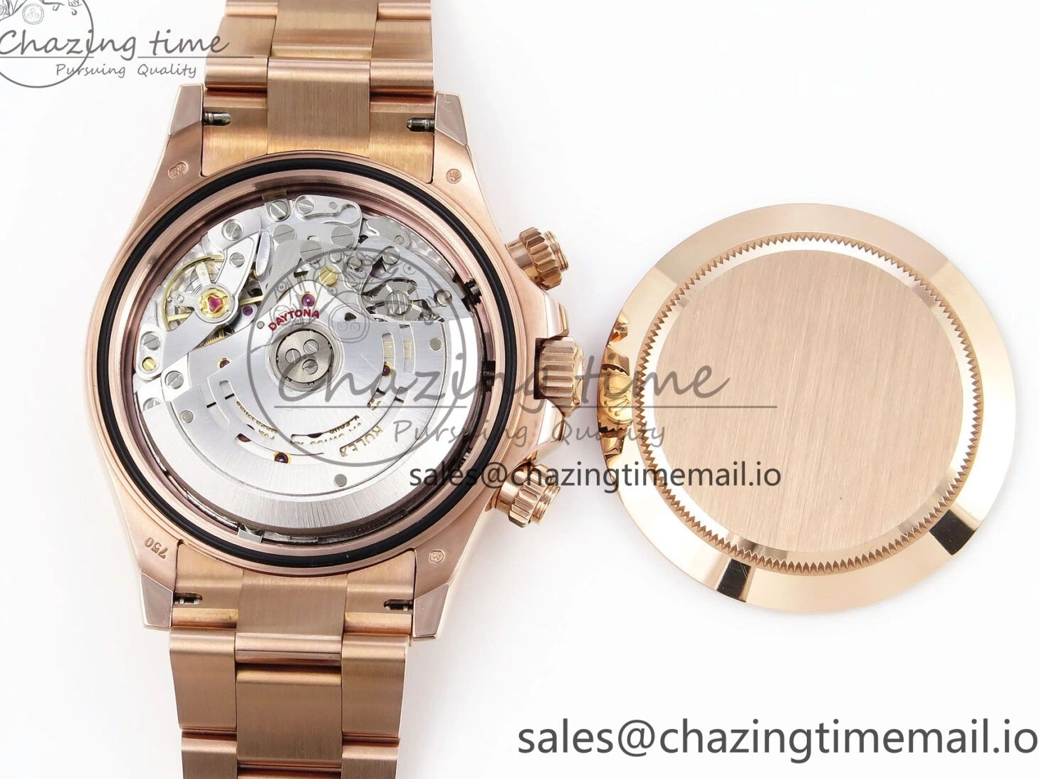 MiroTime 0402 Bold Daytona 116505 KING 1:1 Best Edition RG Crystal Dial on RG Bracelet SH 1938